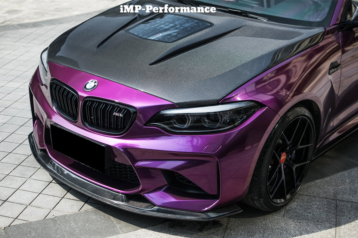 DarwinPRO 2014-2021 BMW M2 M2C 2-SERIES F22 F23 F87 IMP Performance Syle Carbon Fiber Hood