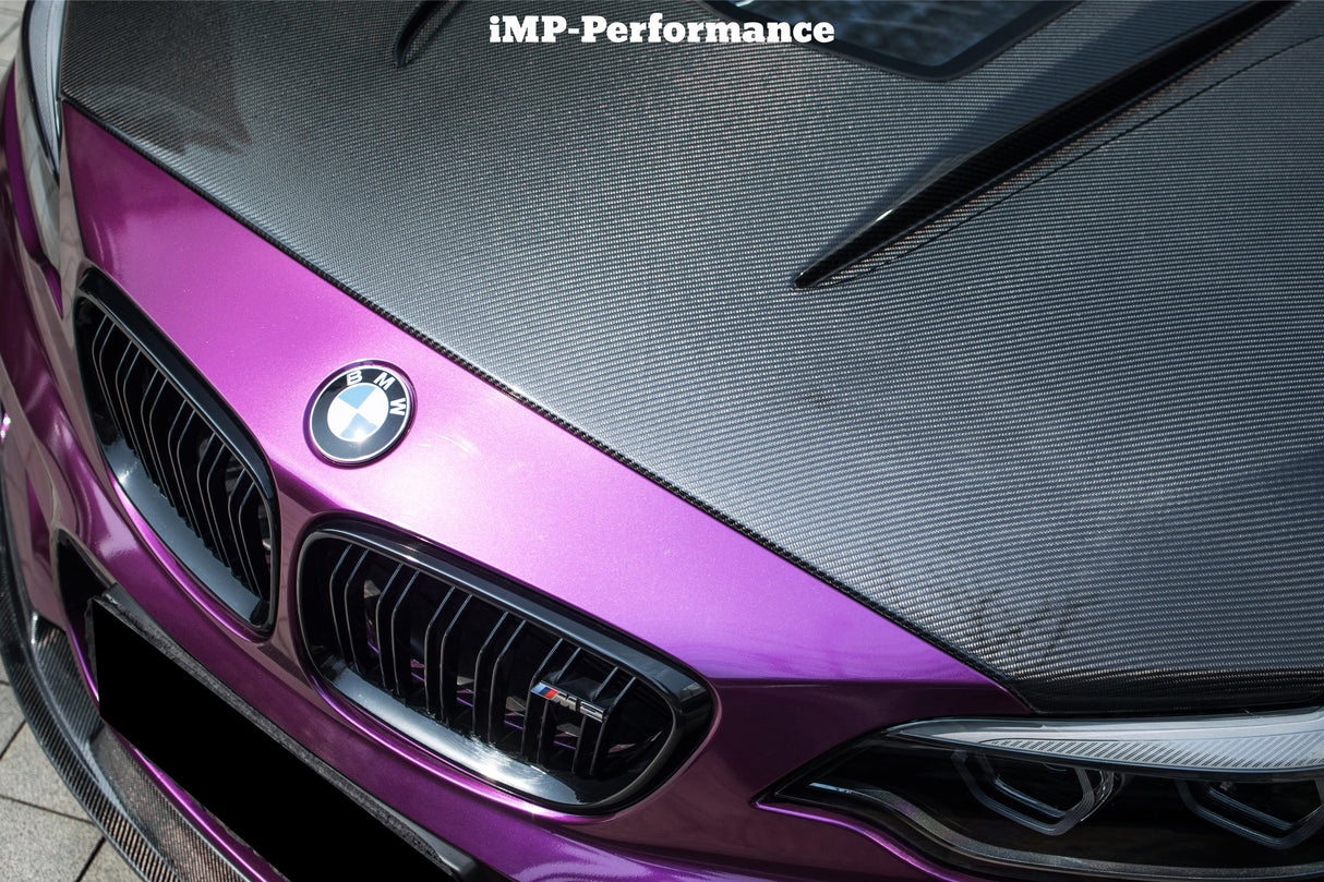 DarwinPRO 2014-2021 BMW M2 M2C 2-SERIES F22 F23 F87 IMP Performance Syle Carbon Fiber Hood