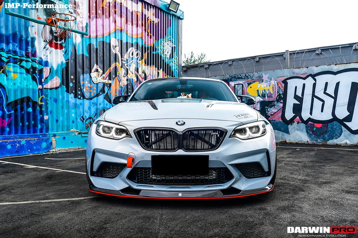 DarwinPRO 2014-2021 BMW M2 M2C 2-SERIES F22 F23 F87 IMP Performance Syle Carbon Fiber Hood