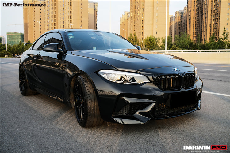 DarwinPRO 2014-2021 BMW M2 M2C 2-SERIES F22 F23 F87 IMP Performance Syle Carbon Fiber Hood