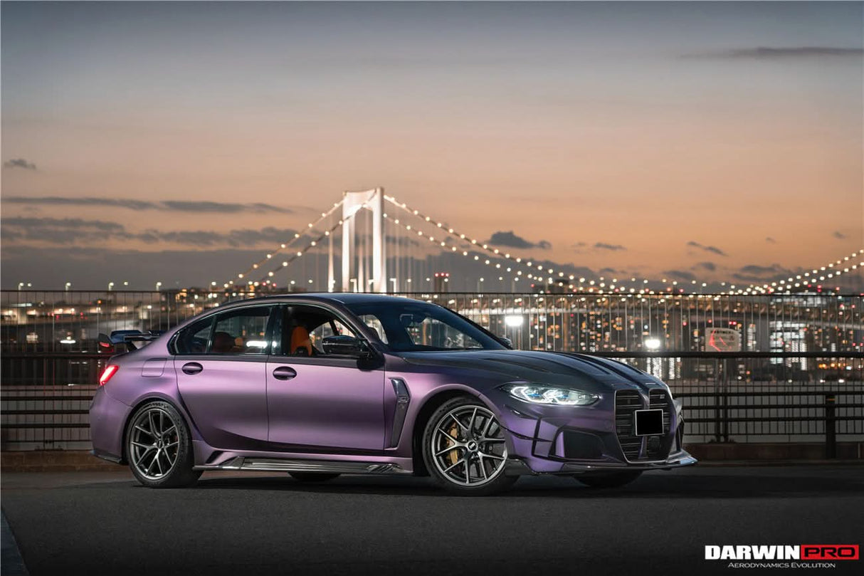 2021-UP BMW M3 G80 BKSSII Style Carbon Fiber Full Body Kit