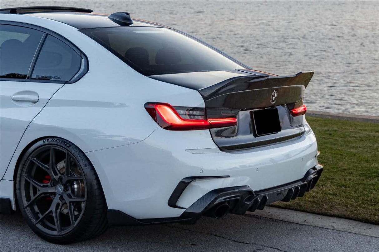 DarwinPRO 2019-UP BMW M3 G80 G20 3 Series BKSS Style Carbon Fiber Trunk