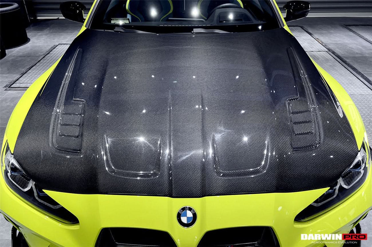 2021-UP BMW M3 G80 G81 M4 G82 G83 BKSSII Style Carbon Fiber Hood