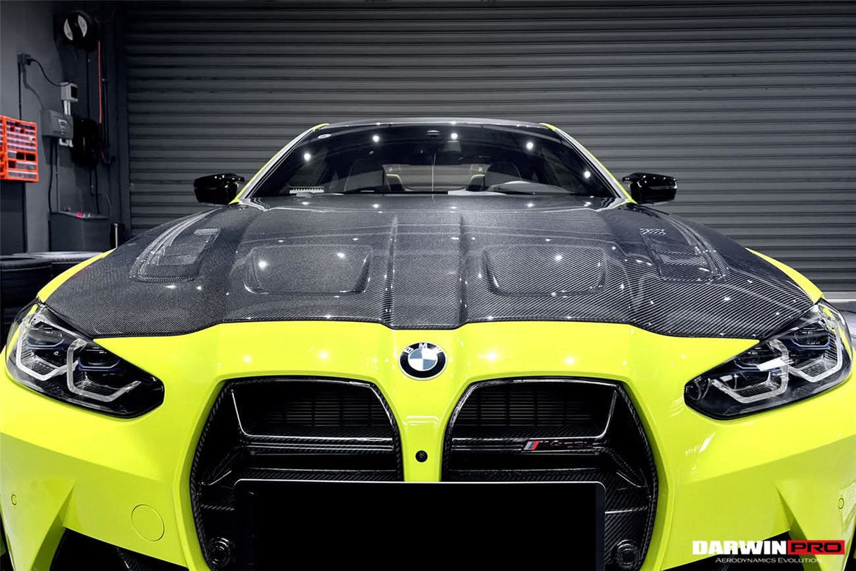2021-UP BMW M3 G80 G81 M4 G82 G83 BKSSII Style Carbon Fiber Hood