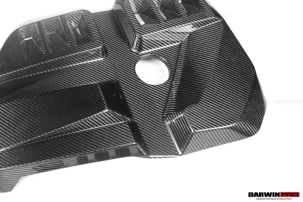 2021-UP BMW M2 M3 M4 Autoclaved Carbon Fiber Engine Cover DarwinPRO (OE) Fits G80, G82, G83, G87