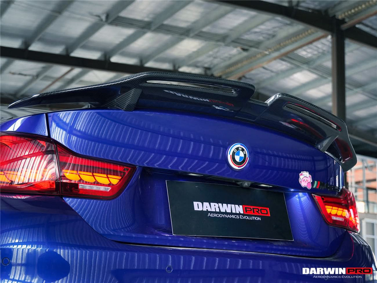 2014-2020 BMW M4 F82 Coupe BKSS Style Carbon Fiber Trunk Spoiler Wing
