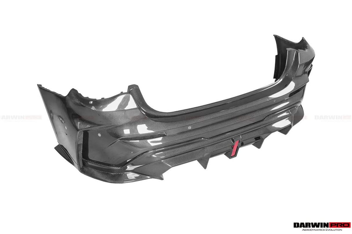 2021-UP BMW M4 G82 G83 BKSSII Style Rear Bumper with LED Light