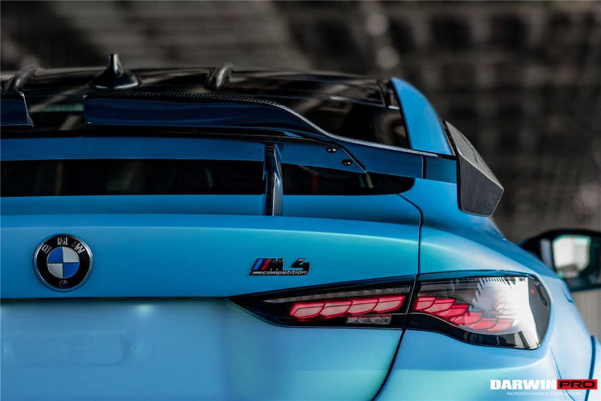 2021-UP BMW M4 G82 4 Series G22 BKSSII Style Carbon Fiber Trunk Spoiler Wing