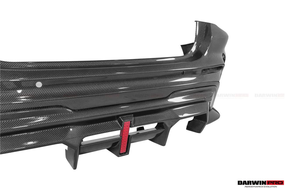 2021-UP BMW M4 G82 G83 BKSSII Style Rear Bumper with LED Light