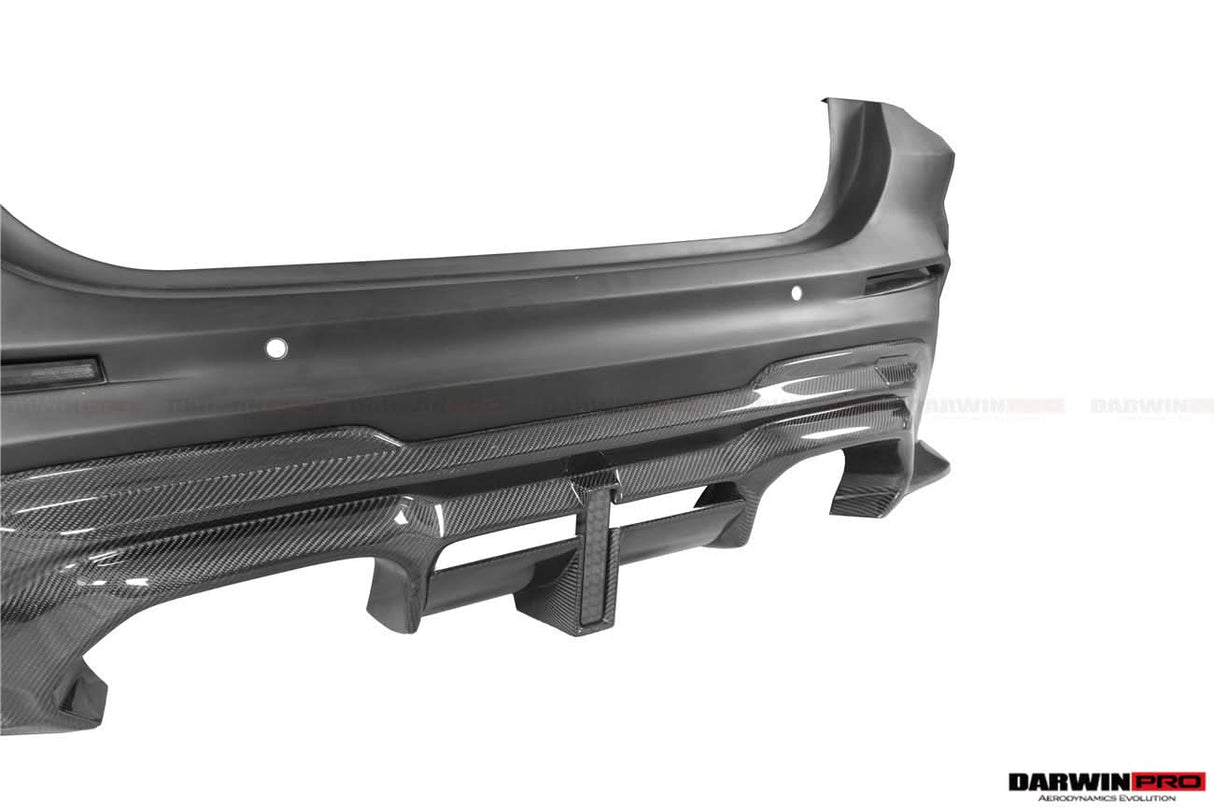 2021-UP BMW M4 G82 G83 BKSSII Style Rear Bumper with LED Light