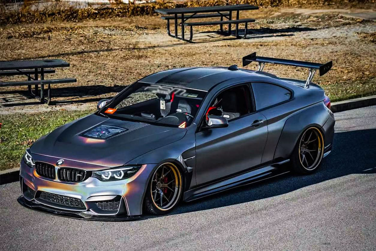 2014-2023 BMW M4 GTS2 Style Carbon Fiber Trunk Spoiler