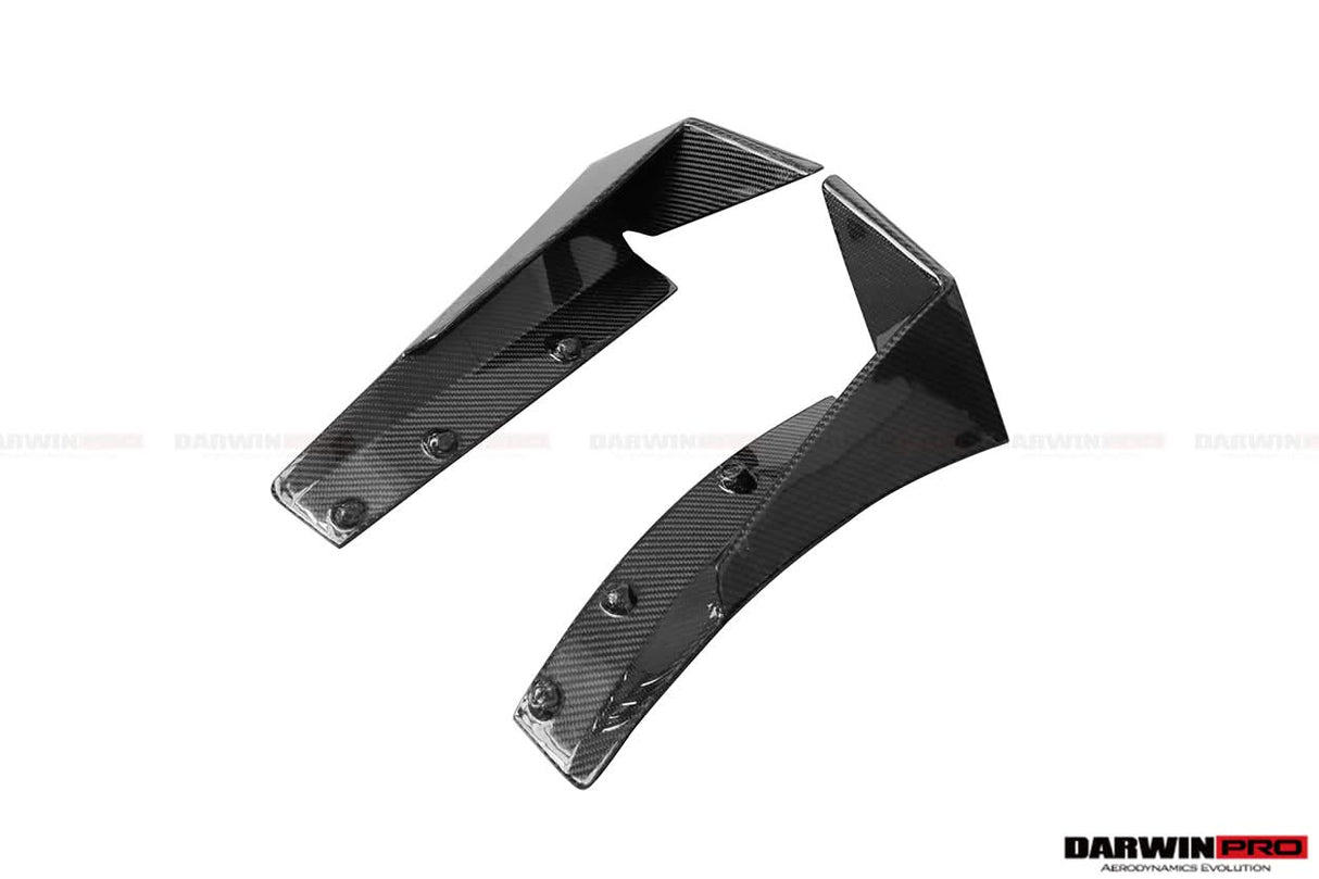 2013-2019 Corvette C7 Z51 Z06 Grandsport Carbon Fiber Front Lip Winglets