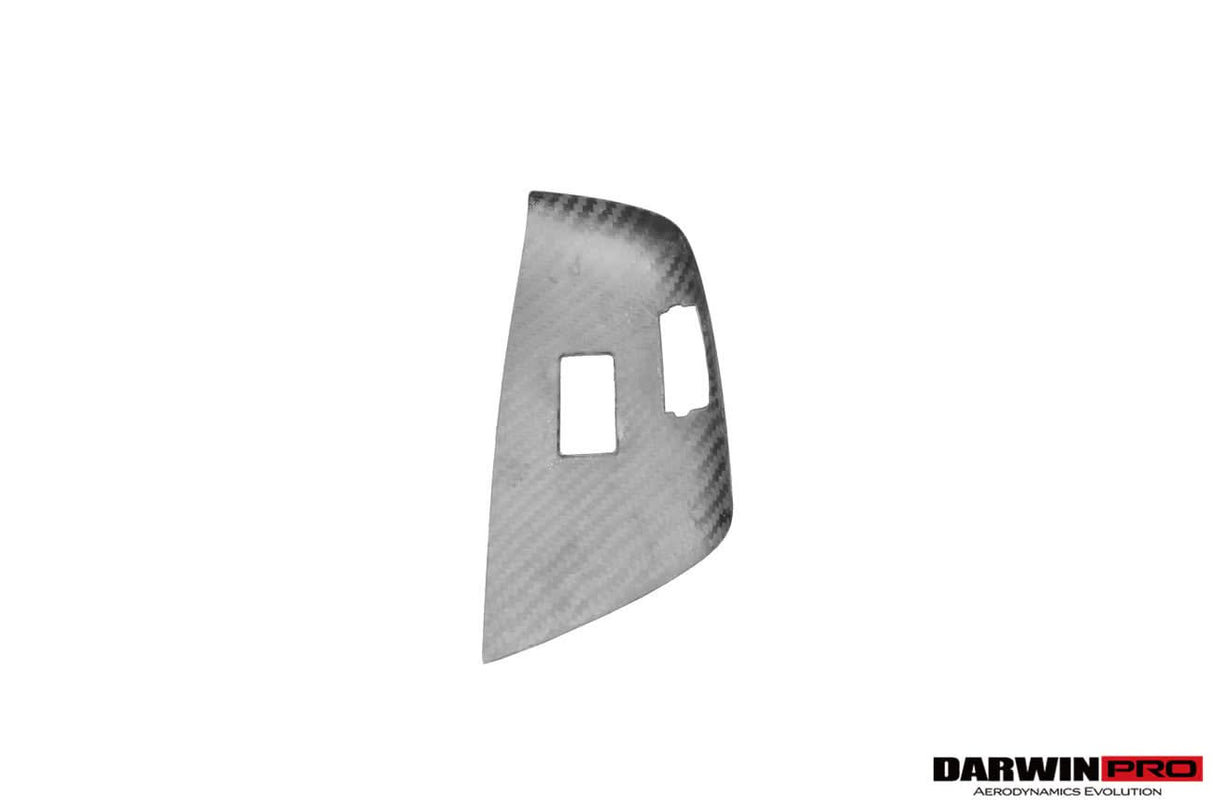 2013-2019 Corvette C7 Z06 Grandsport Dry Carbon Fiber Interior Passenger Window Switch Side Armrest Panel Cover Trim