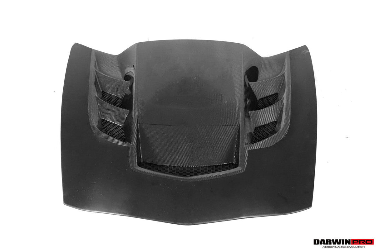 2013-2017 Corvette C7 Z51 Carbon Fiber Hood DarwinPRO (BKSS)