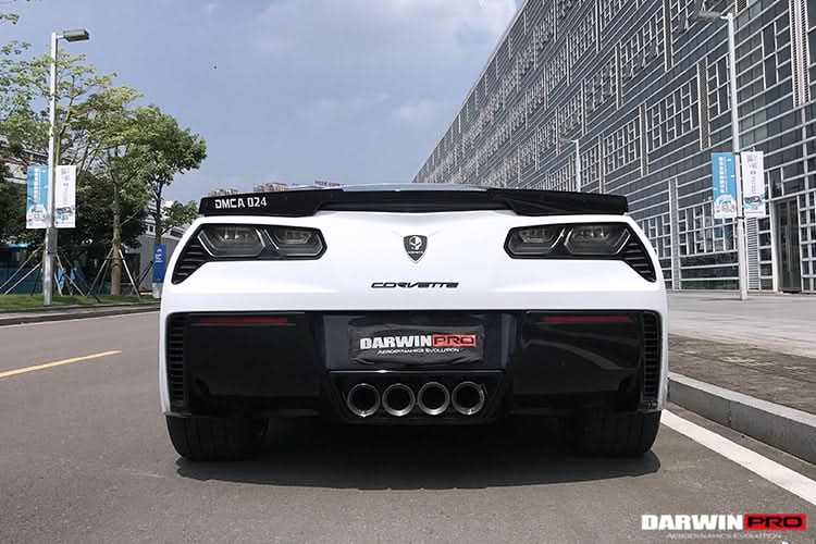 2013-2019 Corvette C7 Z51 Grandsport Z06 Style Rear Full Body Kit