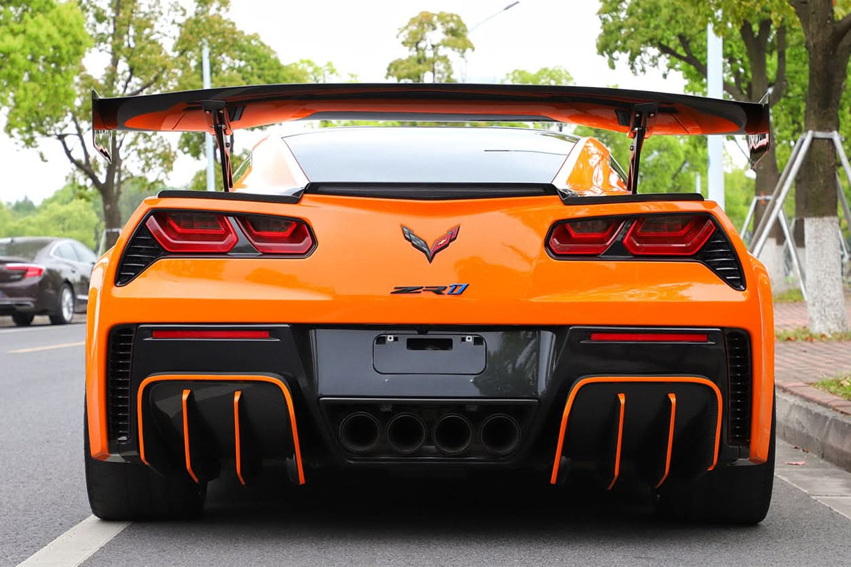 2013-2019 Corvette C7 Z51 Grandsport Z06 Style Rear Full Body Kit