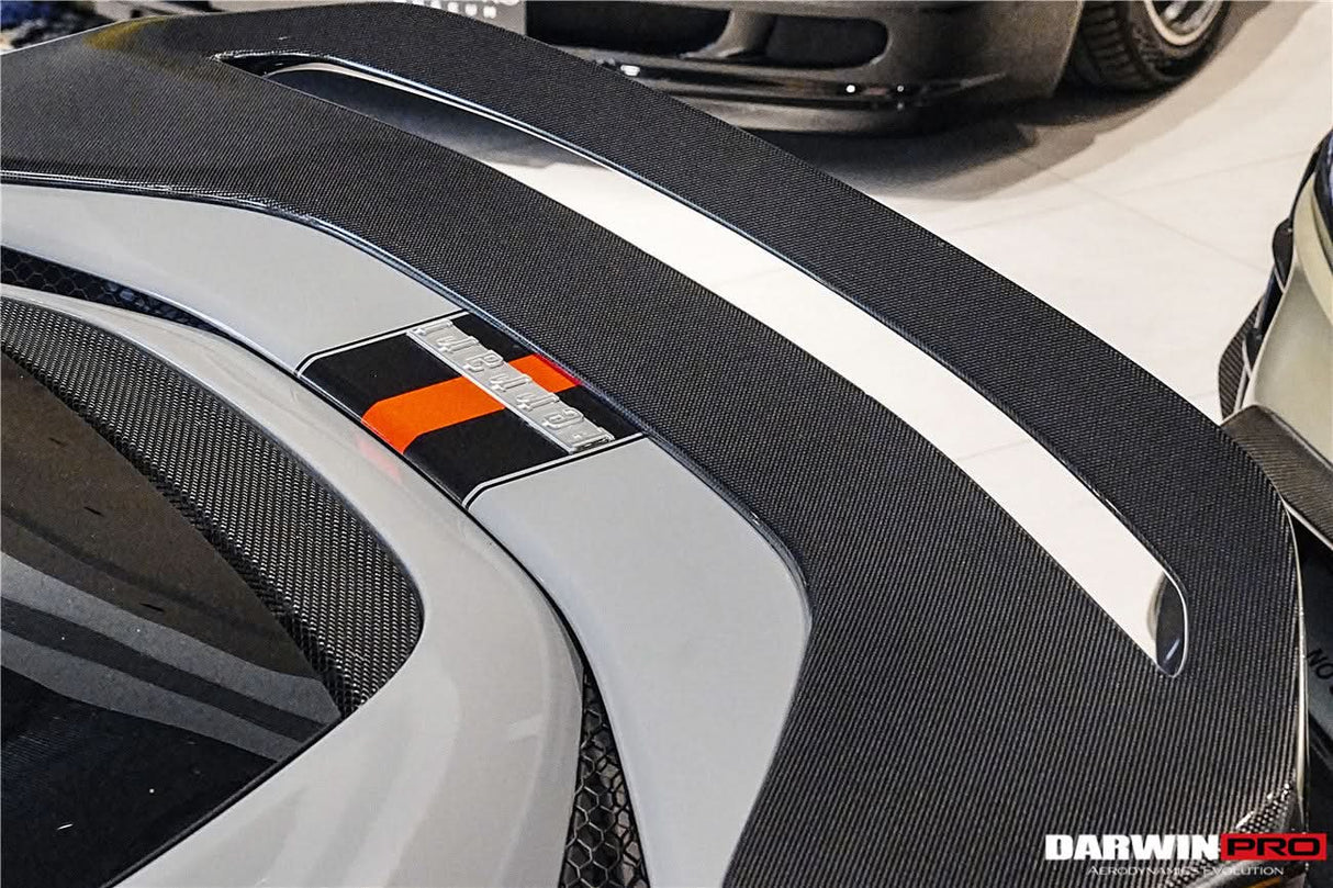 DarwinPRO 2022-2026 Ferrari 296 GTB Type F171 iMP Style Carbon Fiber Trunk Spoiler