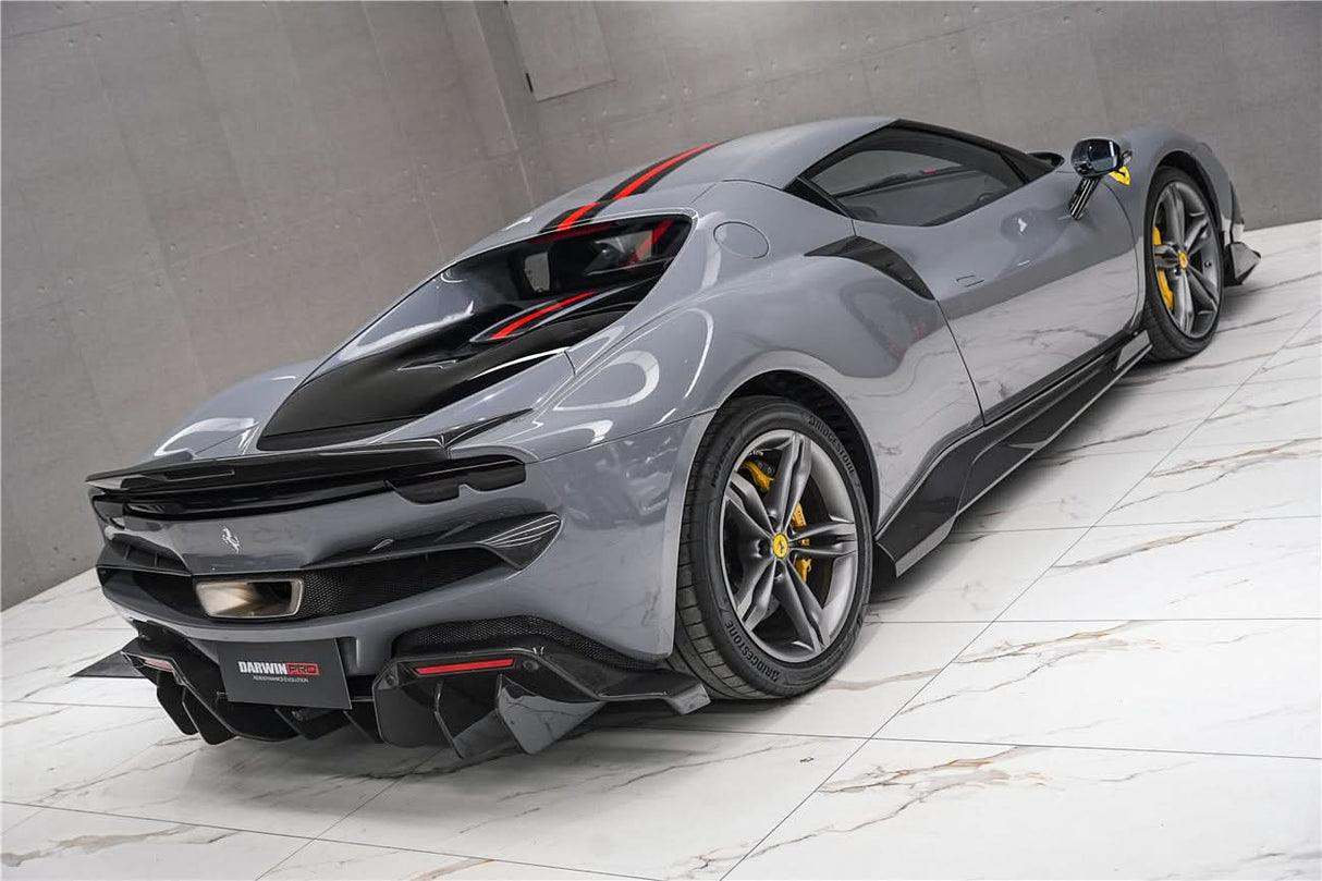 DarwinPRO 2022-2026 Ferrari 296 GTB & GTS Type F171 iMP Style Carbon Fiber Full Kit