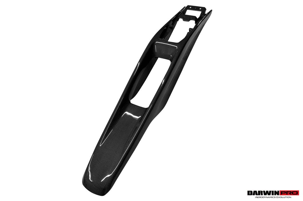 2022-2026 Ferrari 296 GTB & GTS (Type F171) OE Style Dry Carbon Fiber Center Control Surround Panel Rear End