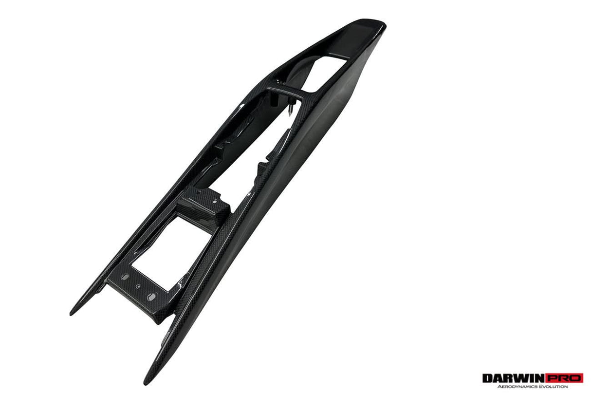 2022-2026 Ferrari 296 GTB & GTS (Type F171) OE Style Dry Carbon Fiber Center Control Surround Panel Rear End