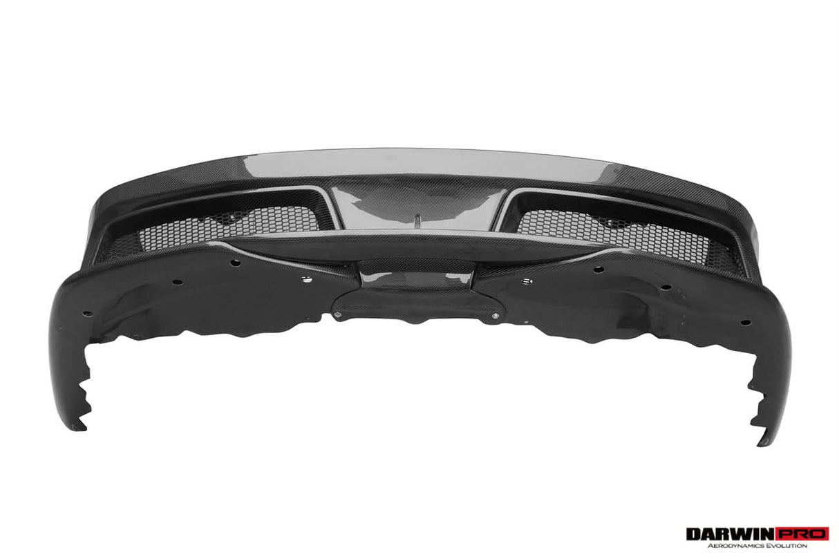 2010-2015 Ferrari 458 Italia and Spider Carbon Fiber Hood and Partial Carbon Fiber Front bumper DarwinPRO (BKSS Design)