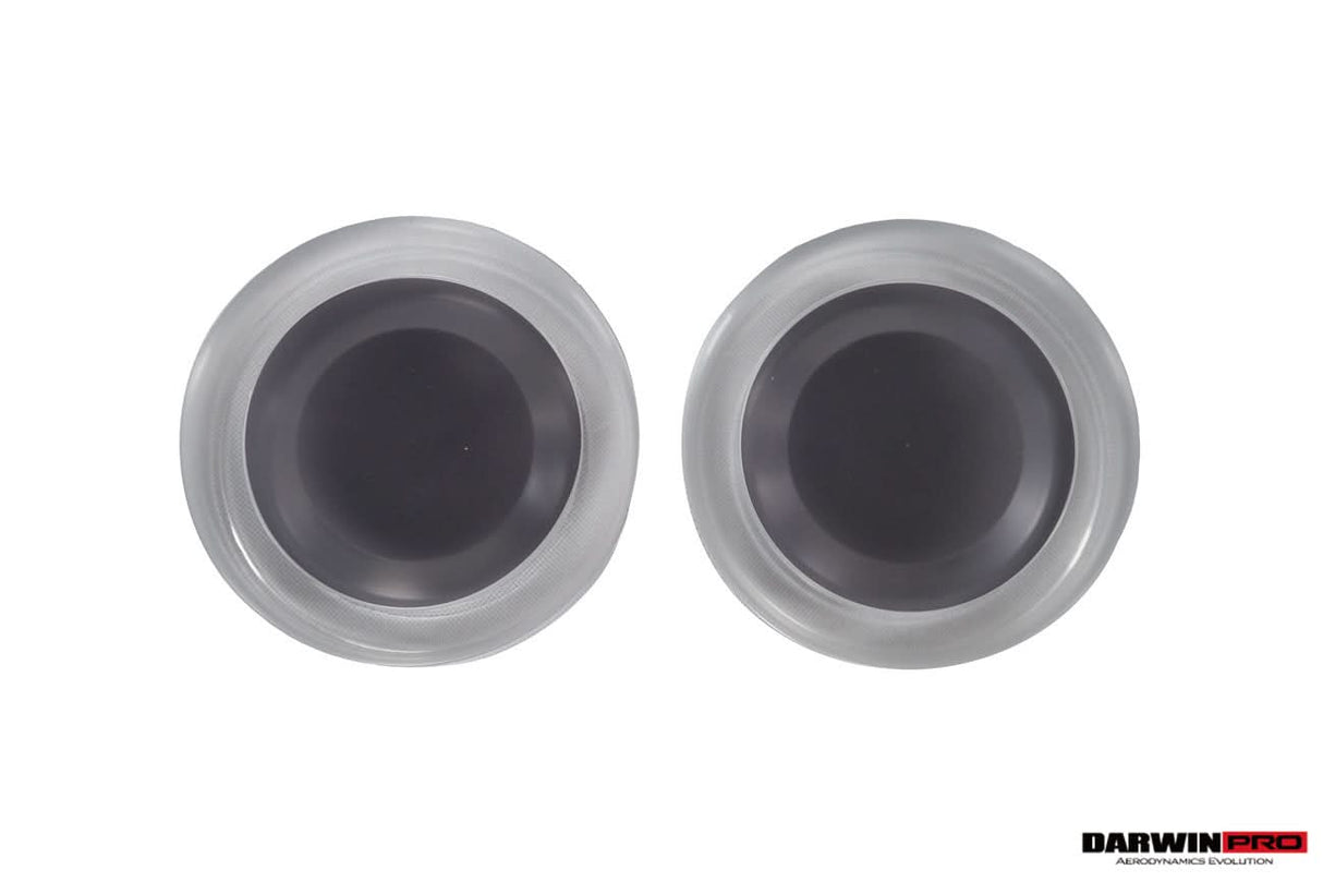 2010-2015 Ferrari 458 Italia and Spider Tail Light Cover DarwinPRO (BKSS)