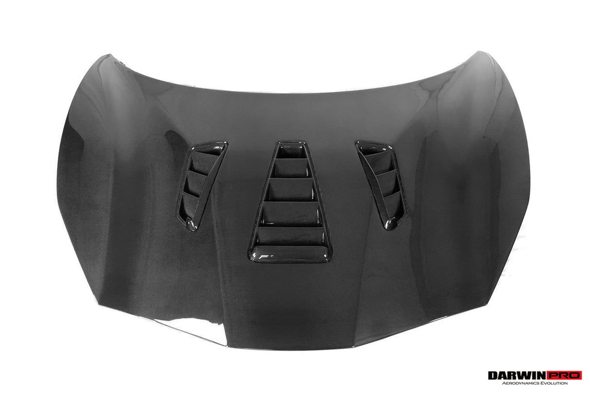 2015-2020 Ferrari 488 GTB | Spider Carbon Fiber Hood - DarwinPRO Challenge Evo Modena Design