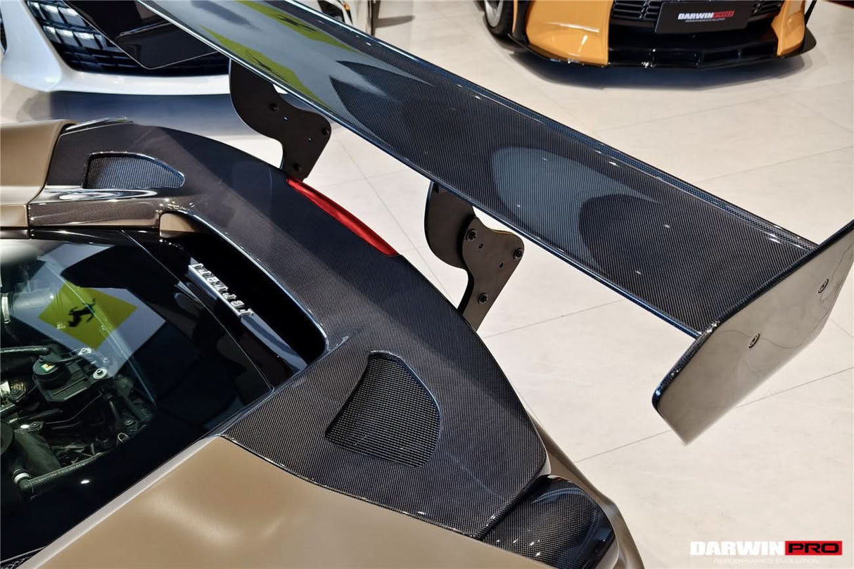 2015-2020 Ferrari 488 GTB Partial Carbon Fiber Full Body Kit - DarwinPRO Challenge Evo Modena Design
