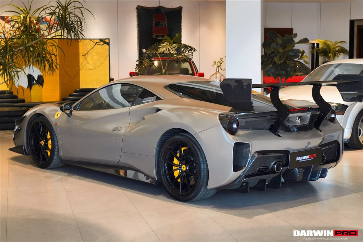 2015-2020 Ferrari 488 GTB Partial Carbon Fiber Full Body Kit - DarwinPRO Challenge Evo Modena Design