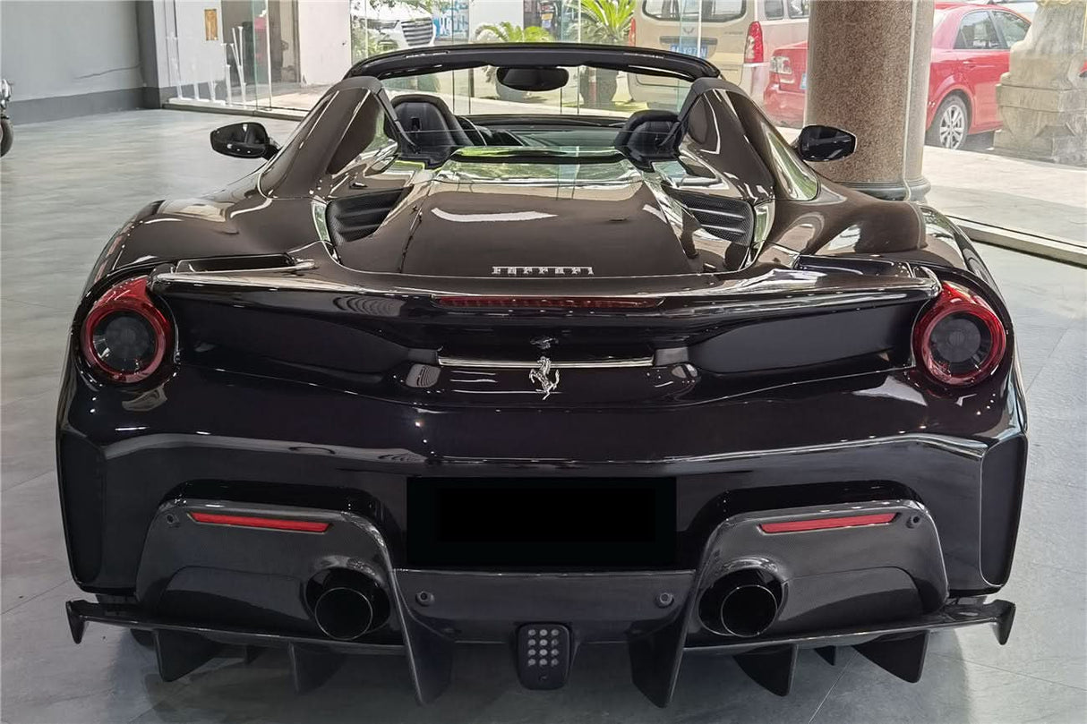 2015-2020 Ferrari 488 GTB | Spider Partial Carbon Fiber Full Body Kit - DarwinPRO Pista Design