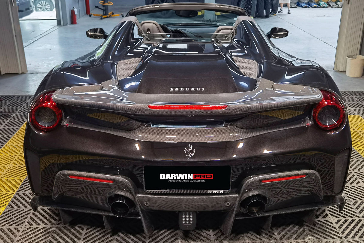 2015-2020 Ferrari 488 GTB | Spider Partial Carbon Fiber Full Body Kit - DarwinPRO Pista Design