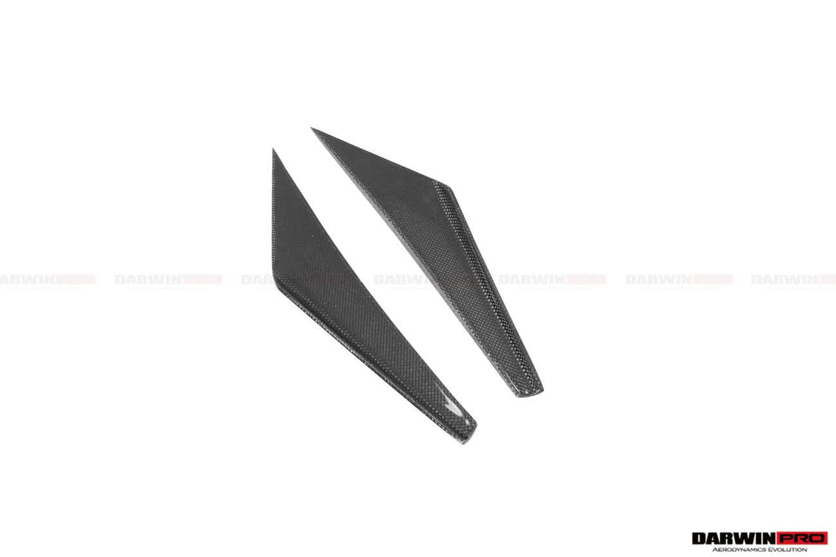 2015-2020 Ferrari 488 GTB & Spider iMP-Performance Carbon Fiber Front Bumper Canards