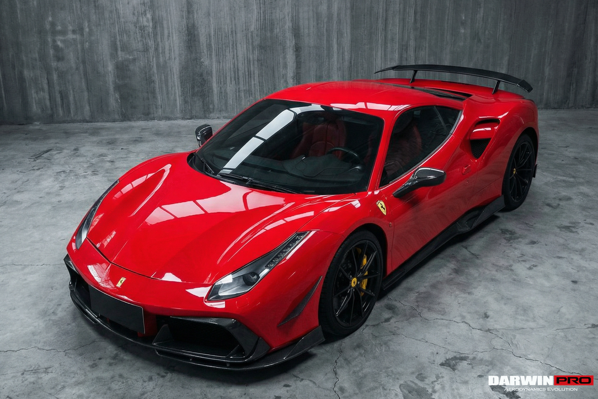 DarwinPRO 2015-2020 Ferrari 488 GTB iMP-Performance Carbon Fiber Trunk Spoiler Wing