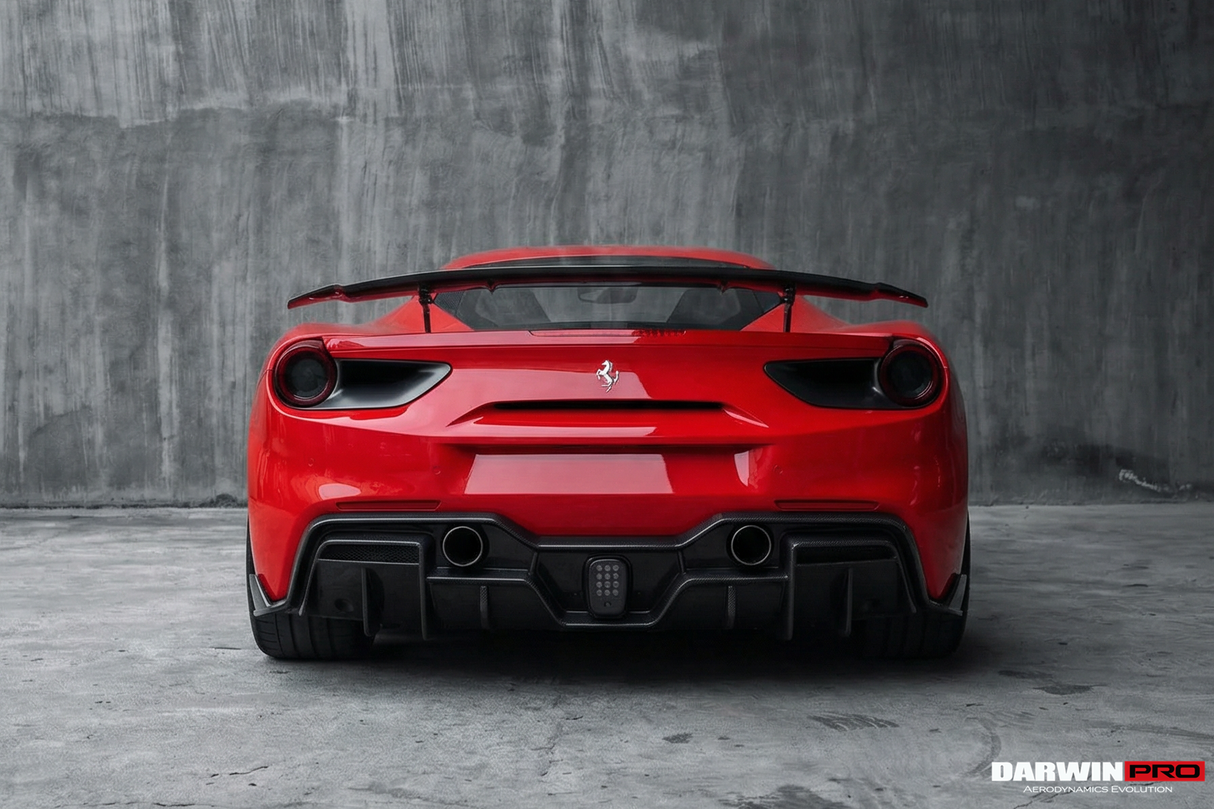 DarwinPRO 2015-2020 Ferrari 488 GTB iMP-Performance Carbon Fiber Trunk Spoiler Wing