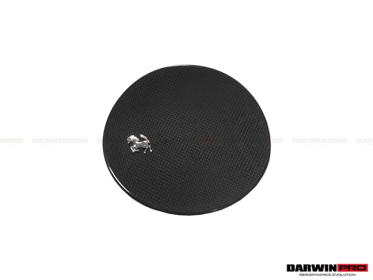 2017-2026 Ferrari 812 Superfast Dry Carbon Fiber Fuel Door With Logo Repalement