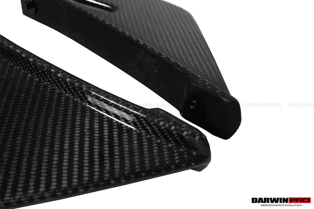 2009-2014 Ferrari California BKSS Style Carbon Fiber Rear Diffuser Canards