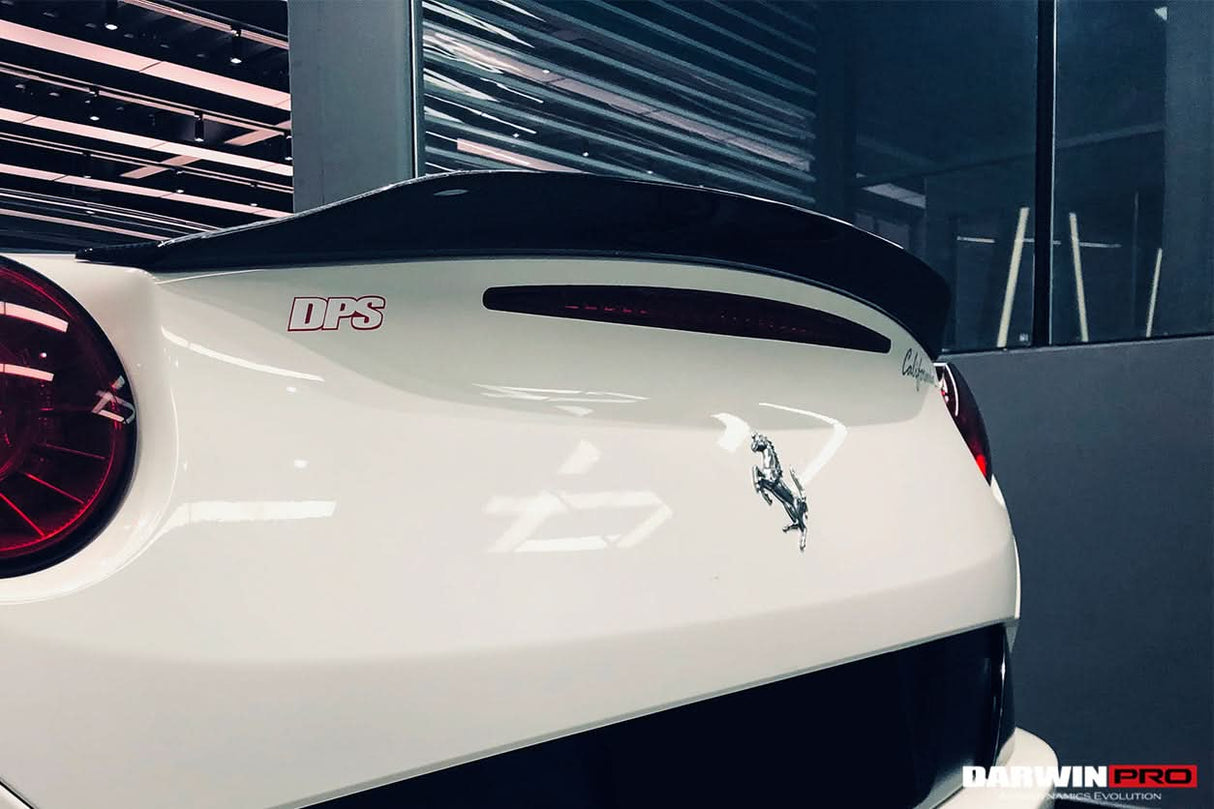 2009-2014 Ferrari California BKSS Style Carbon Fiber Trunk Spoiler