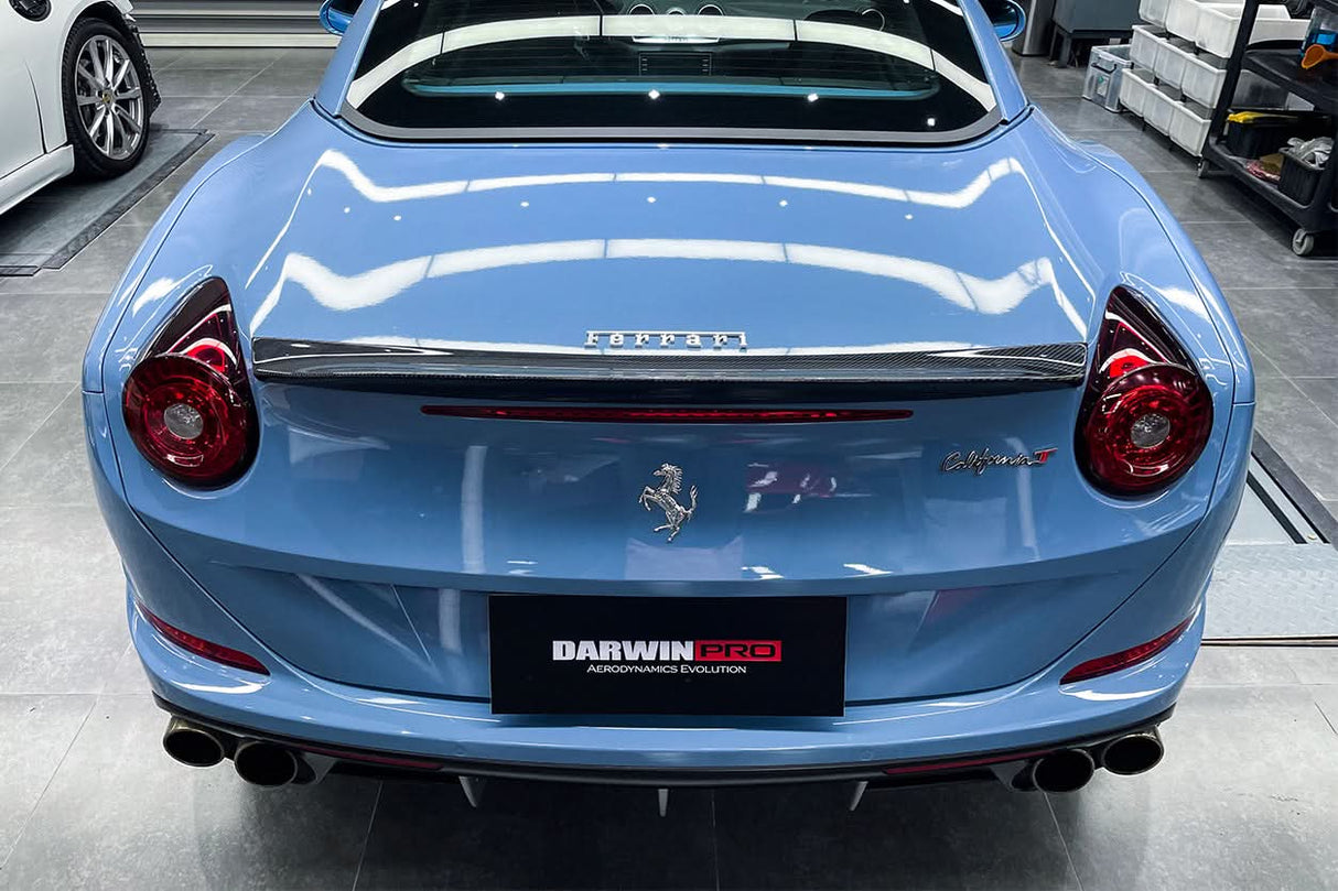 2015-2018 Ferrari California BKSS Style Carbon Fiber Trunk Spoiler