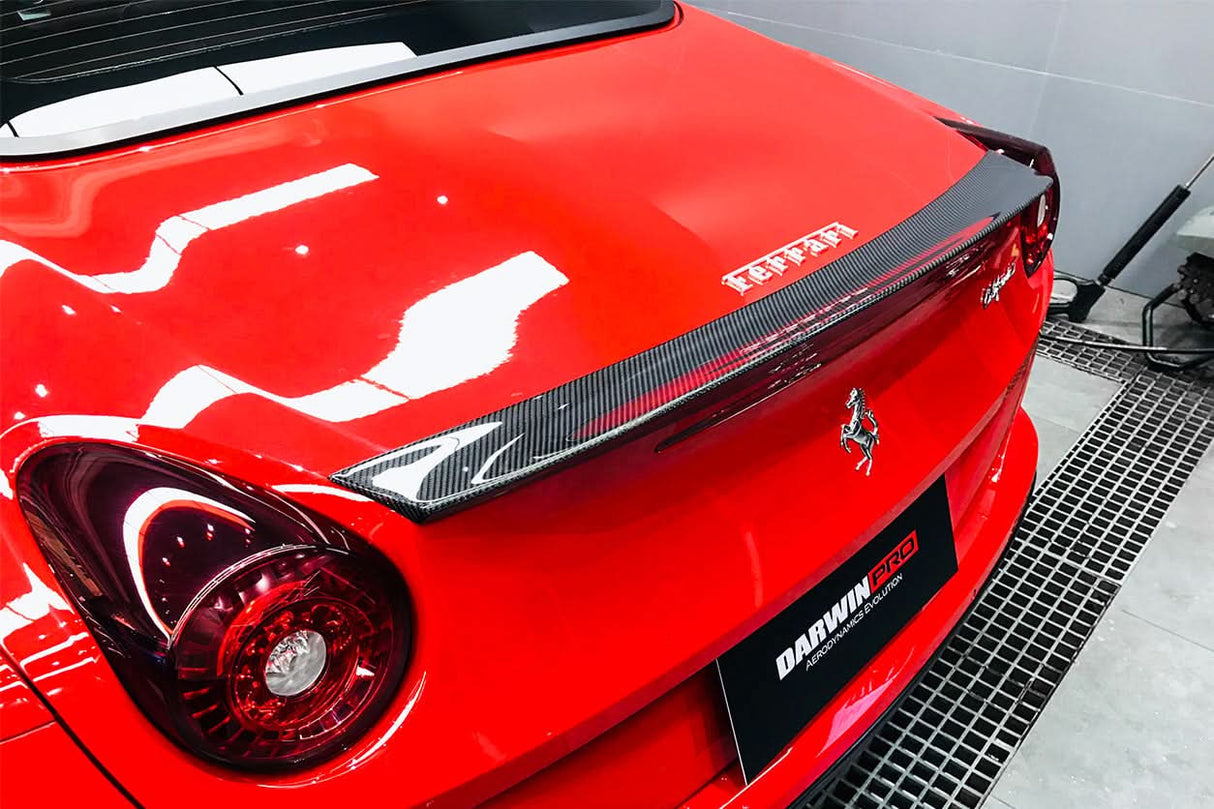 2015-2018 Ferrari California BKSS Style Carbon Fiber Trunk Spoiler