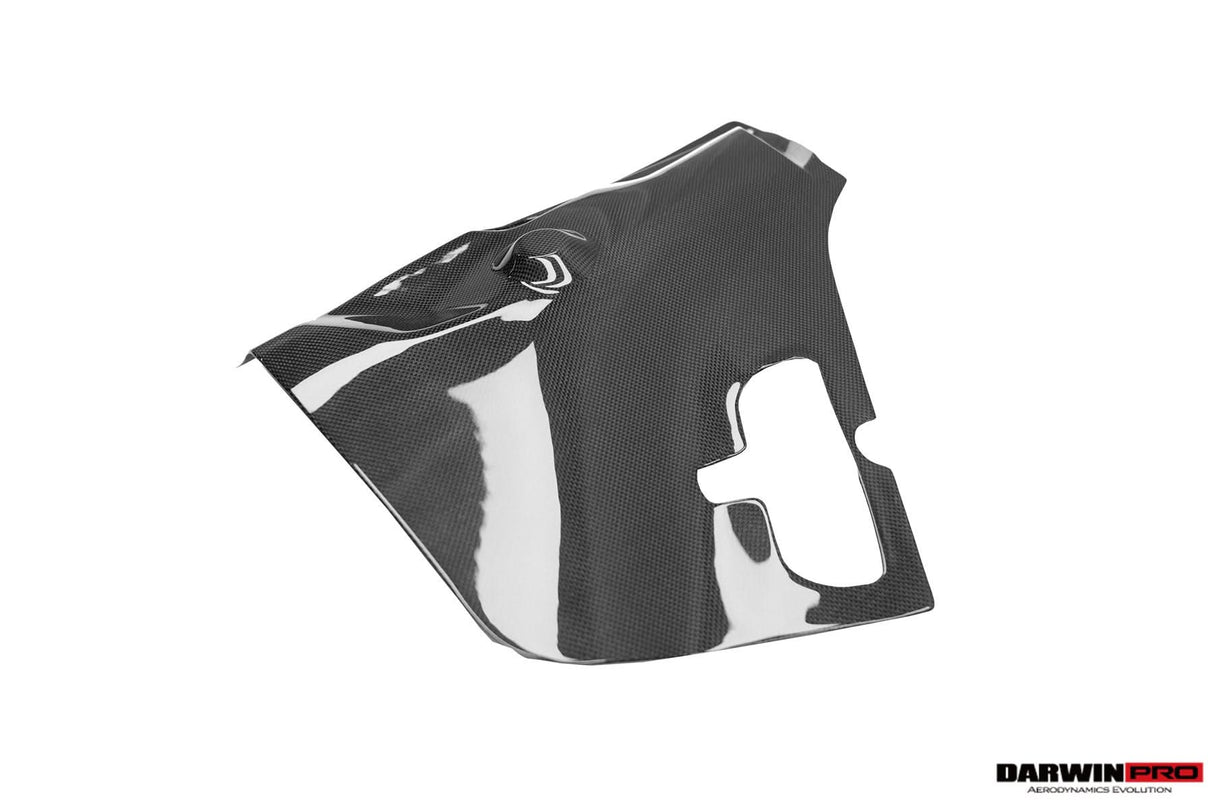 DarwinPRO 2023-UP Ferrari Purosangue FUV Type F175 OEM Style Dry Carbon Fiber Inner Engine Cover (2PCS)