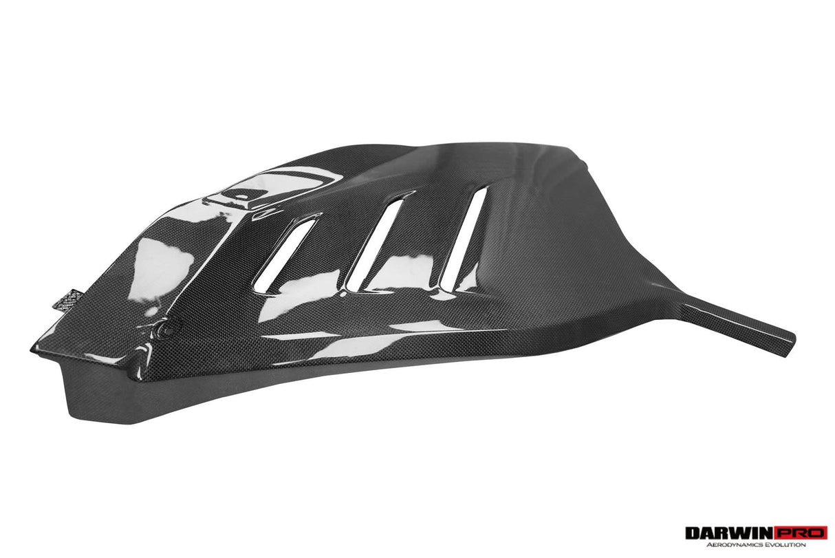 DarwinPRO 2023-UP Ferrari Purosangue FUV Type F175 OEM Style Dry Carbon Fiber Inner Engine Cover (2PCS)