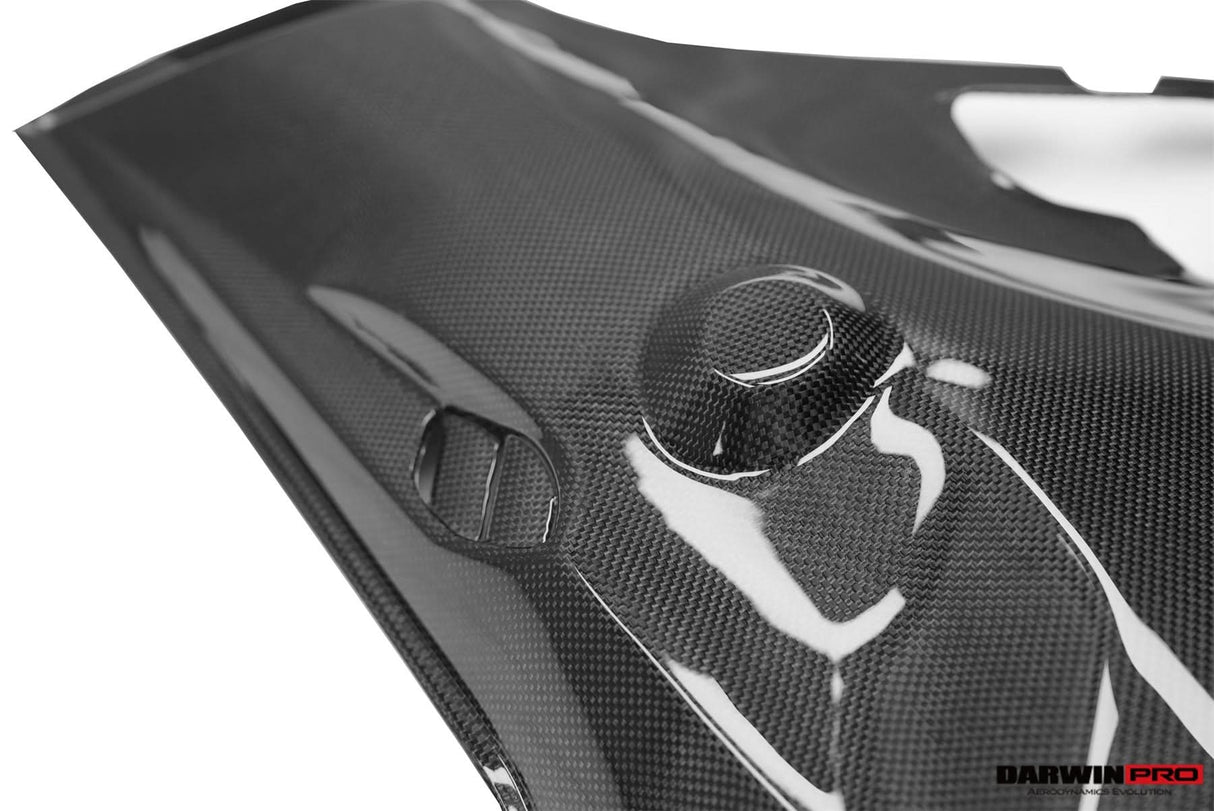 DarwinPRO 2023-UP Ferrari Purosangue FUV Type F175 OEM Style Dry Carbon Fiber Inner Engine Cover (1PCS)