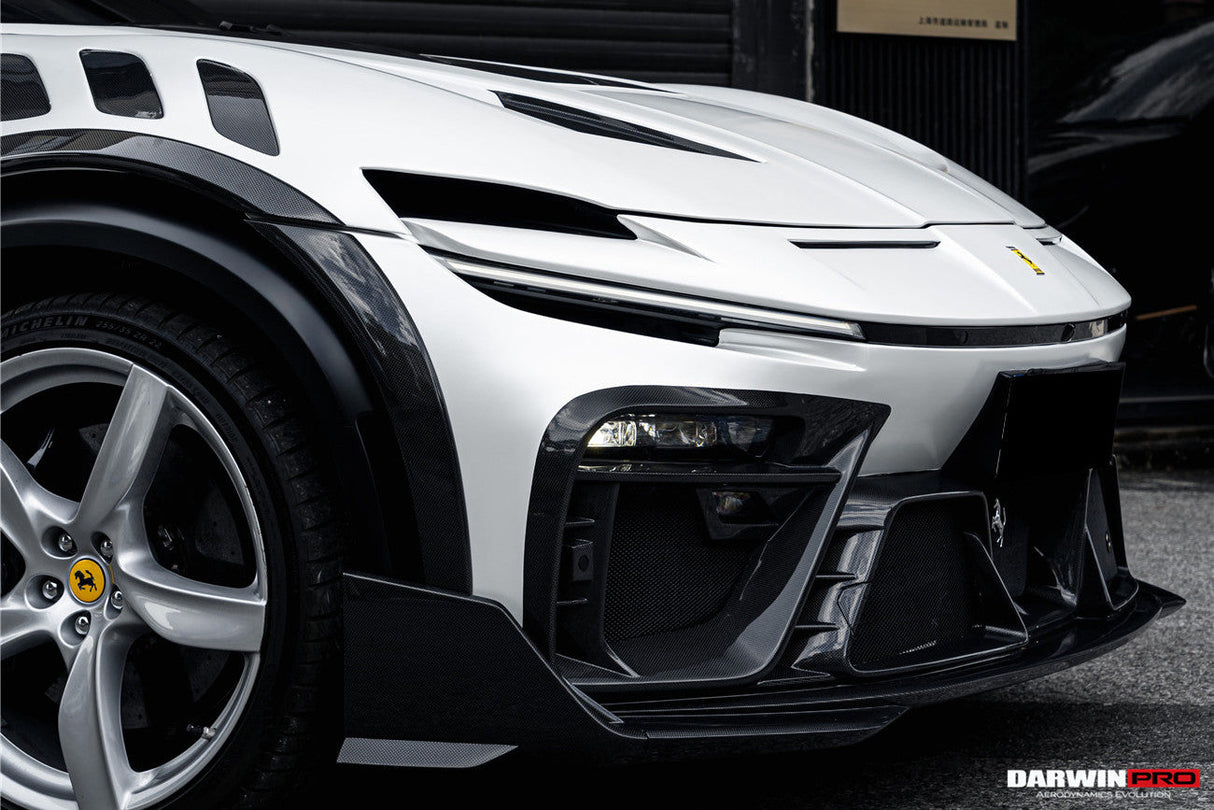 2023-UP Ferrari Purosangue F175 Partial Carbon Fiber Body Kit DarwinPRO iMP Design
