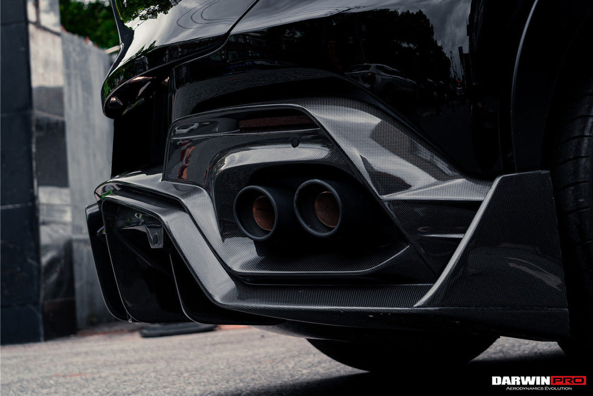 2023-UP Ferrari Purosangue F175 Carbon Fiber Rear Diffuser DarwinPRO iMP Design