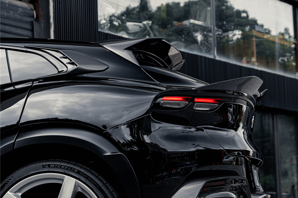 2023-UP Ferrari Purosangue F175 Carbon Fiber Roof Spoiler DarwinPRO iMP Design Ver.2