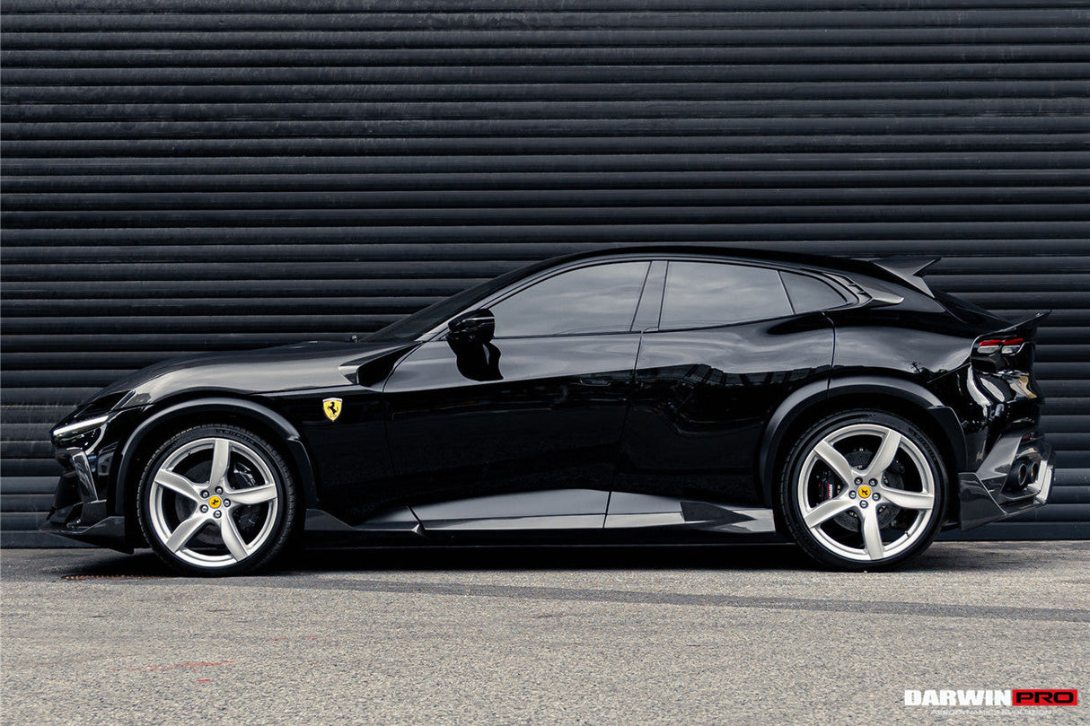 2023-UP Ferrari Purosangue F175 Carbon Fiber Quarter Window Scoops DarwinPRO iMP Design