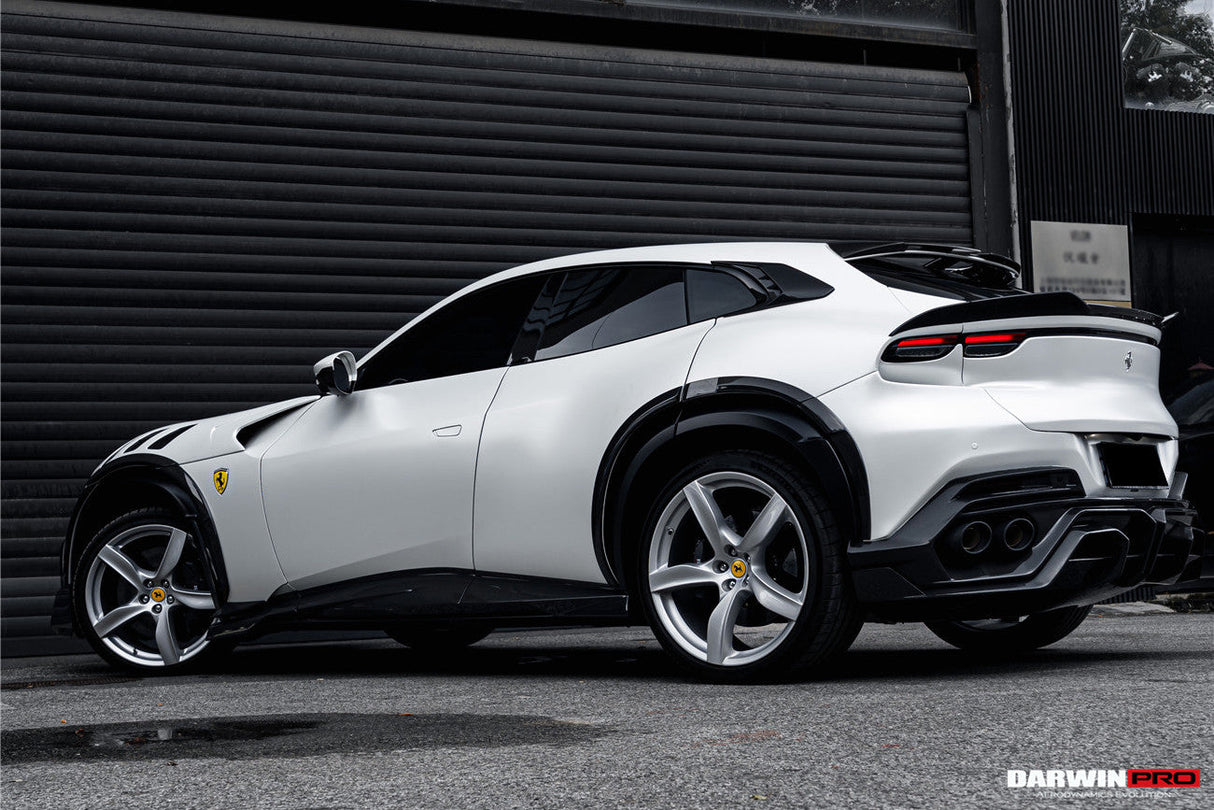 2023-UP Ferrari Purosangue F175 Carbon Fiber Quarter Window Scoops DarwinPRO iMP Design