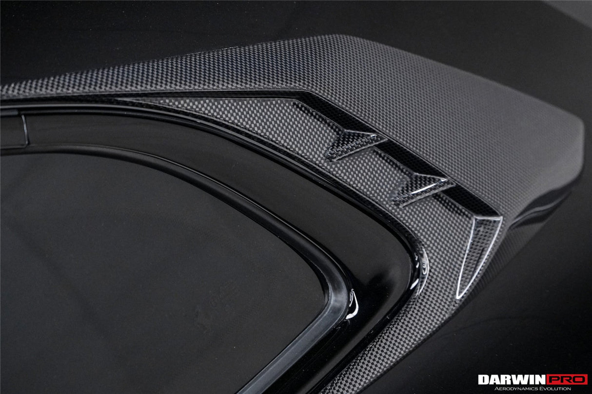 2023-UP Ferrari Purosangue F175 Carbon Fiber Quarter Window Scoops DarwinPRO iMP Design