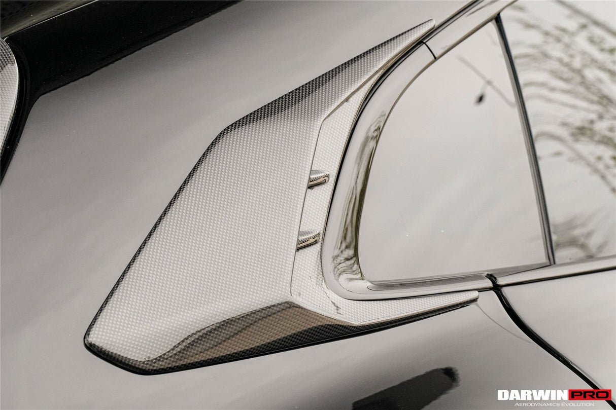 2023-UP Ferrari Purosangue F175 Carbon Fiber Quarter Window Scoops DarwinPRO iMP Design