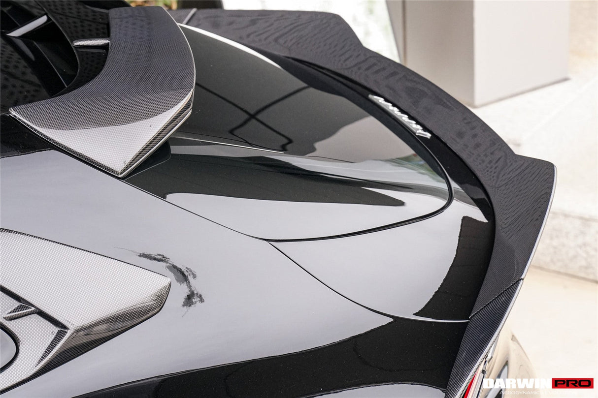 2023-UP Ferrari Purosangue F175 Carbon Fiber Trunk Spoiler DarwinPRO iMP Design